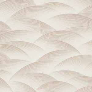 Тапет 10372-02 с абстрактни вълни в беж и крем на флис основа, Fashion for Walls 4
