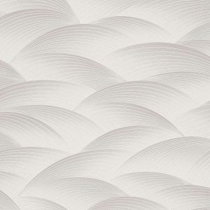 Тапет вълни в бежово-сиво Fashion for Walls 4 — геометричен мотив дъги